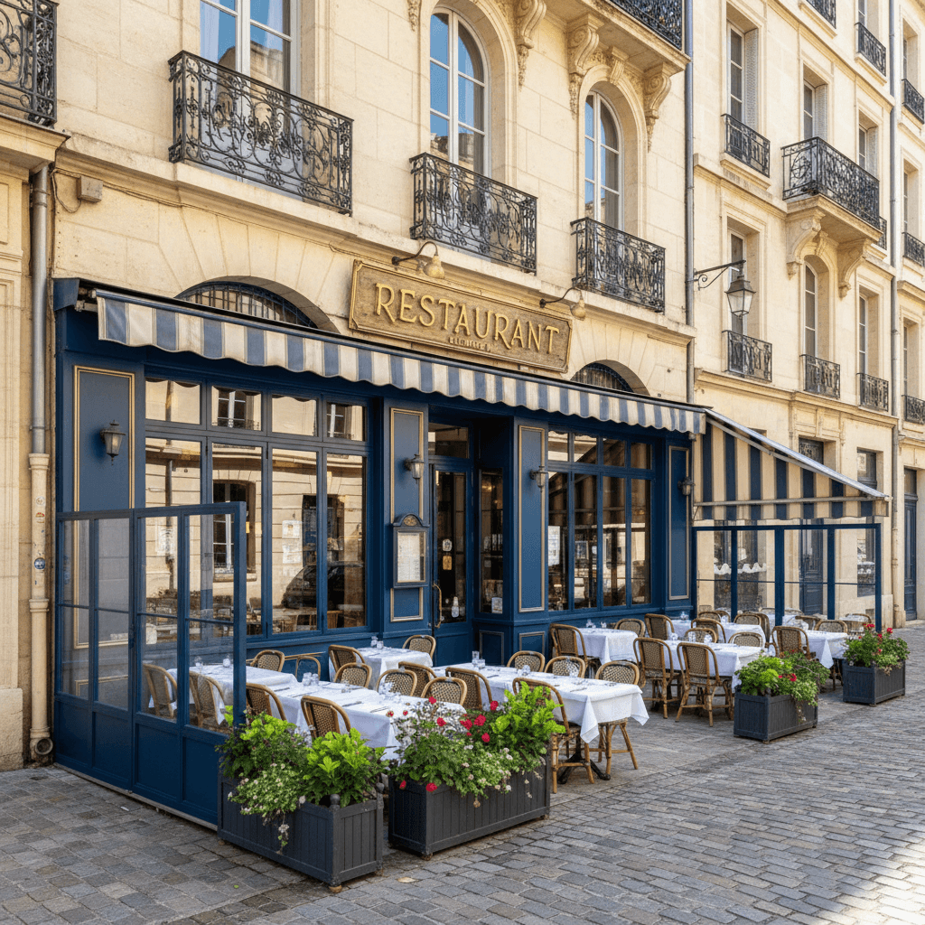 Restaurant 440m² à Montpellier : terrasse - licence IV