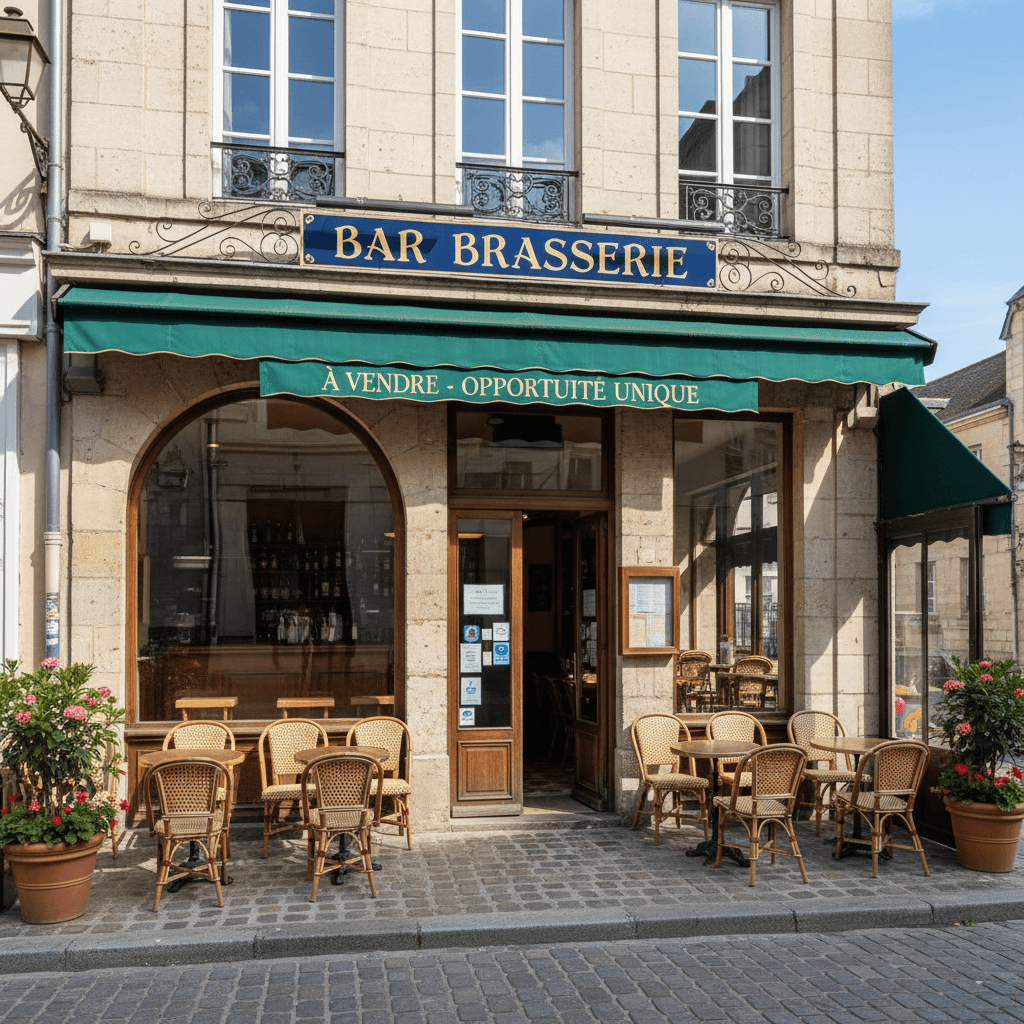 Bar-brasserie à Nantes : terrasse - licence IV