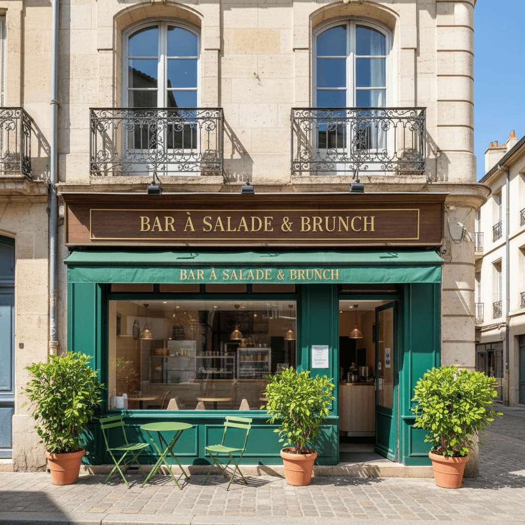 Snack 20m² à Montpellier : terrasse - cuisine équipée