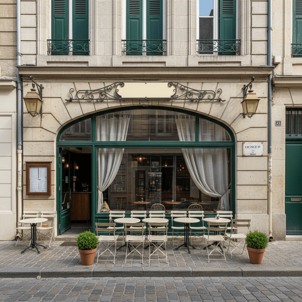 Restaurant à Le Havre : terrasse - licence IV