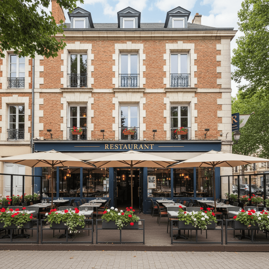 Restaurant 387m² à Toulouse : terrasse - licence IV