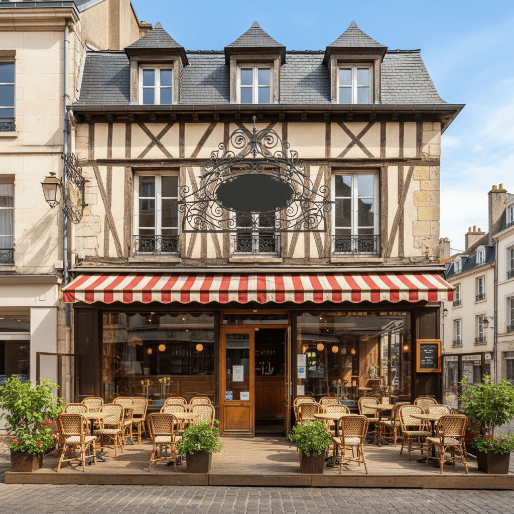 Bar-brasserie à Rouen : terrasse - licence IV