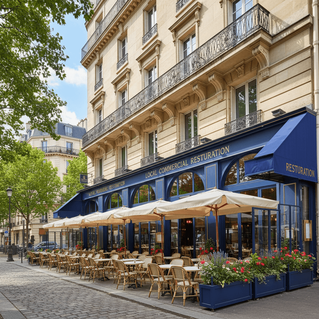 Local Commercial Restauration de 950 m² à Paris