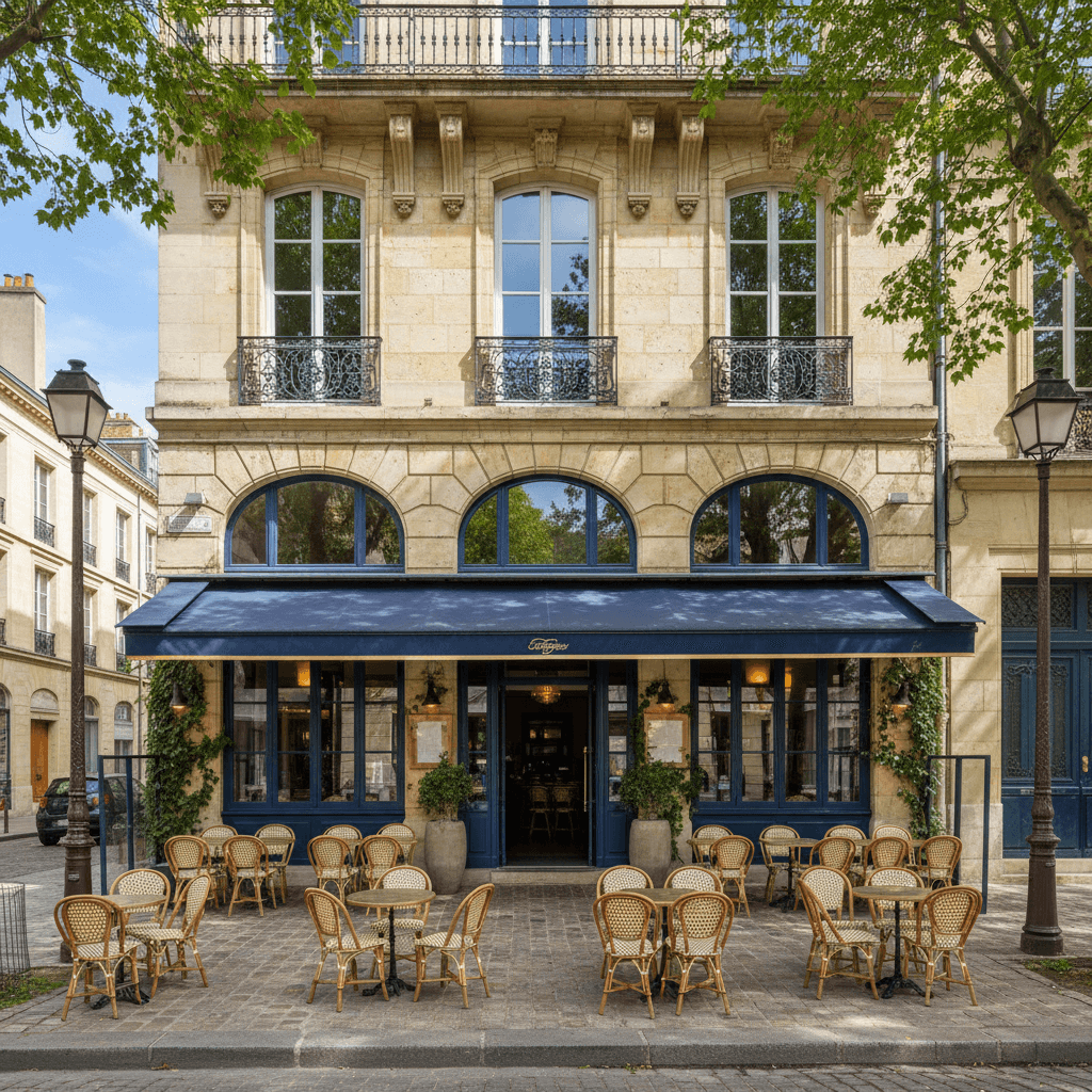 Restaurant 150m² à Bordeaux : terrasse - licence IV