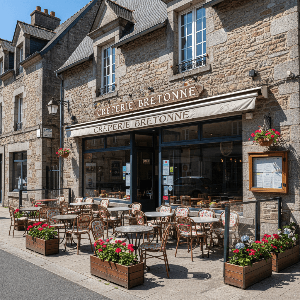 Restaurant à Rennes : terrasse