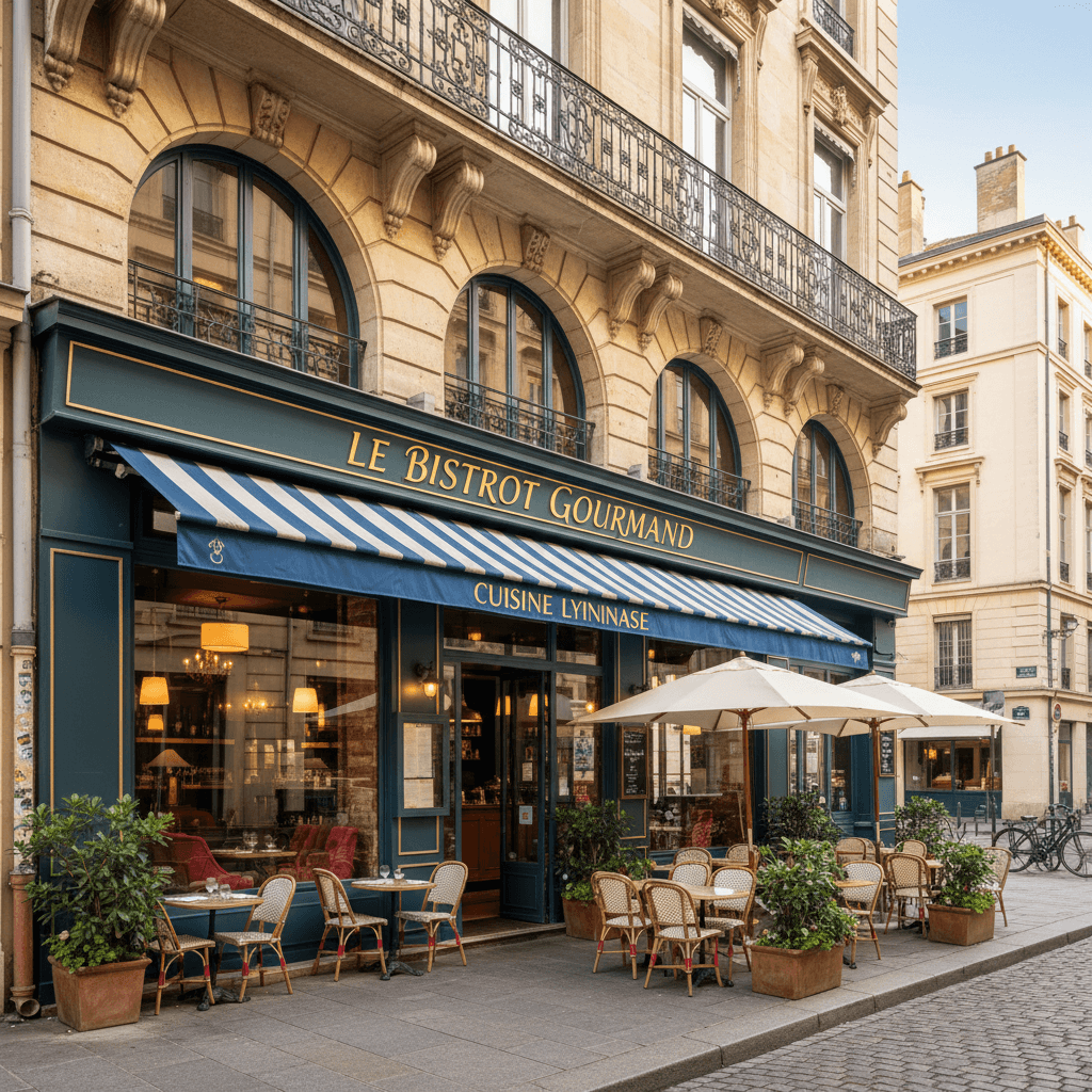 Restaurant 130m² à Lyon : terrasse - extraction