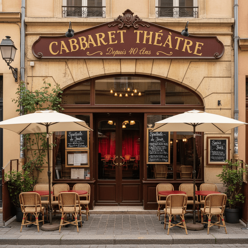 Restaurant 120m² à Lyon : terrasse - licence IV