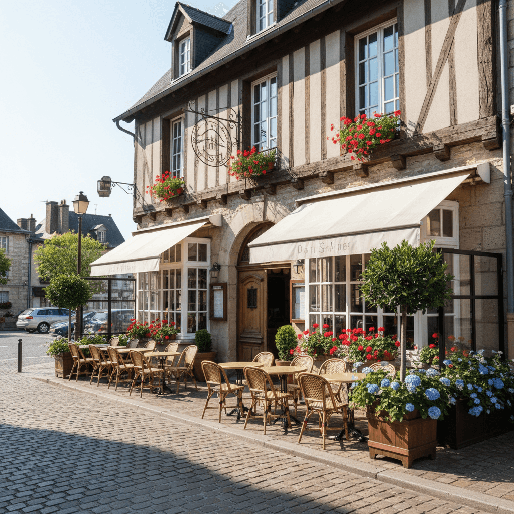 Restaurant à Rouen : terrasse - licence IV