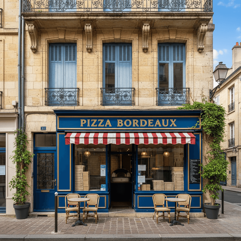 Fast-food à Bordeaux : parking