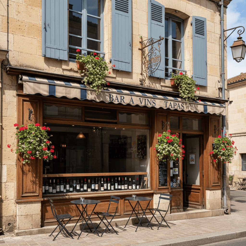 Snack 40m² à Bordeaux : terrasse - licence IV