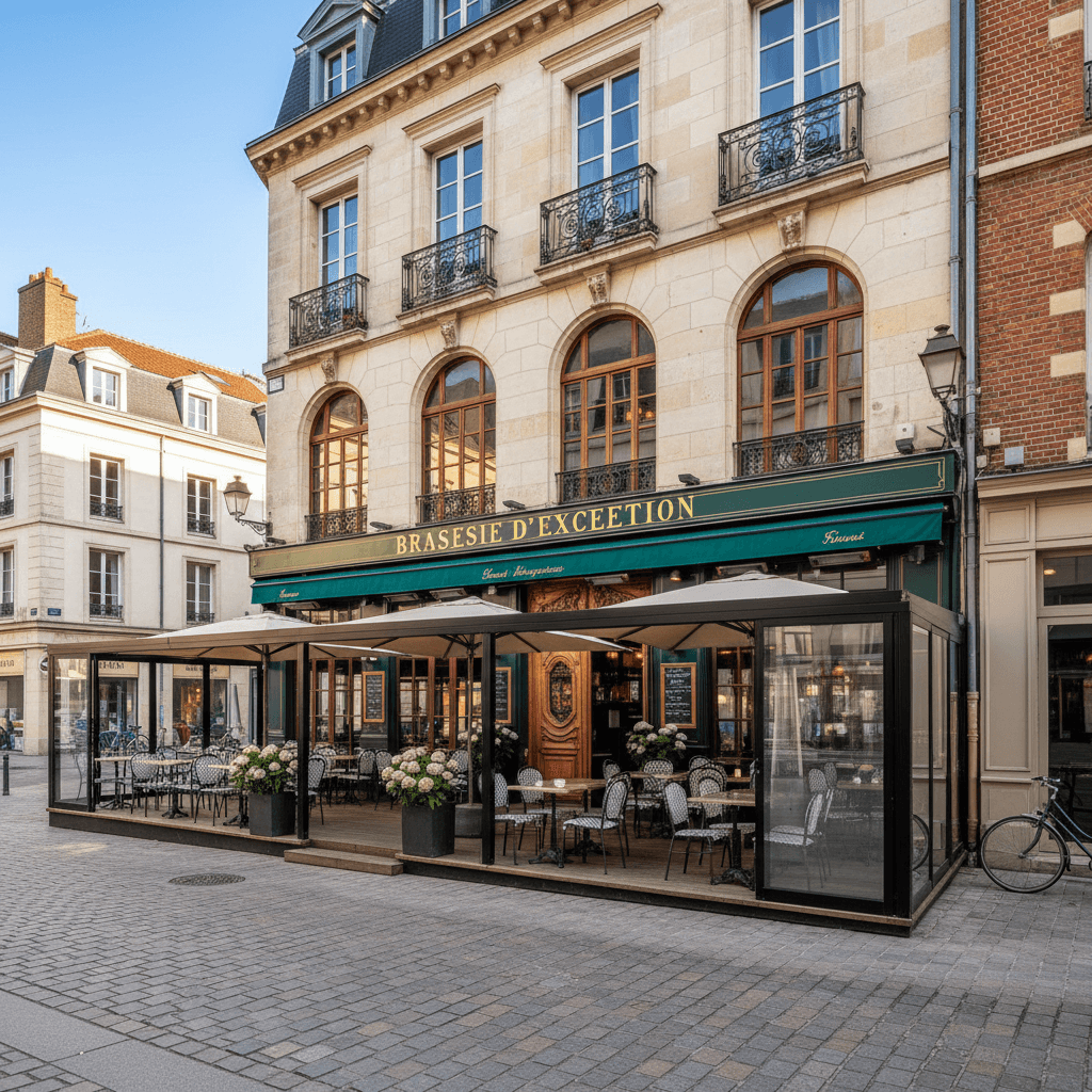 Bar-brasserie à Nantes : terrasse - licence IV
