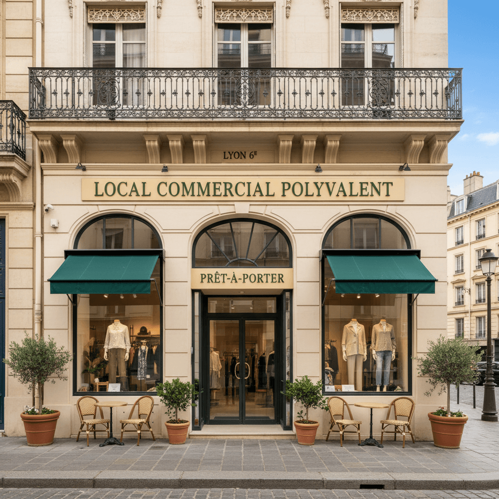 Local Commercial Polyvalent à Lyon 6e