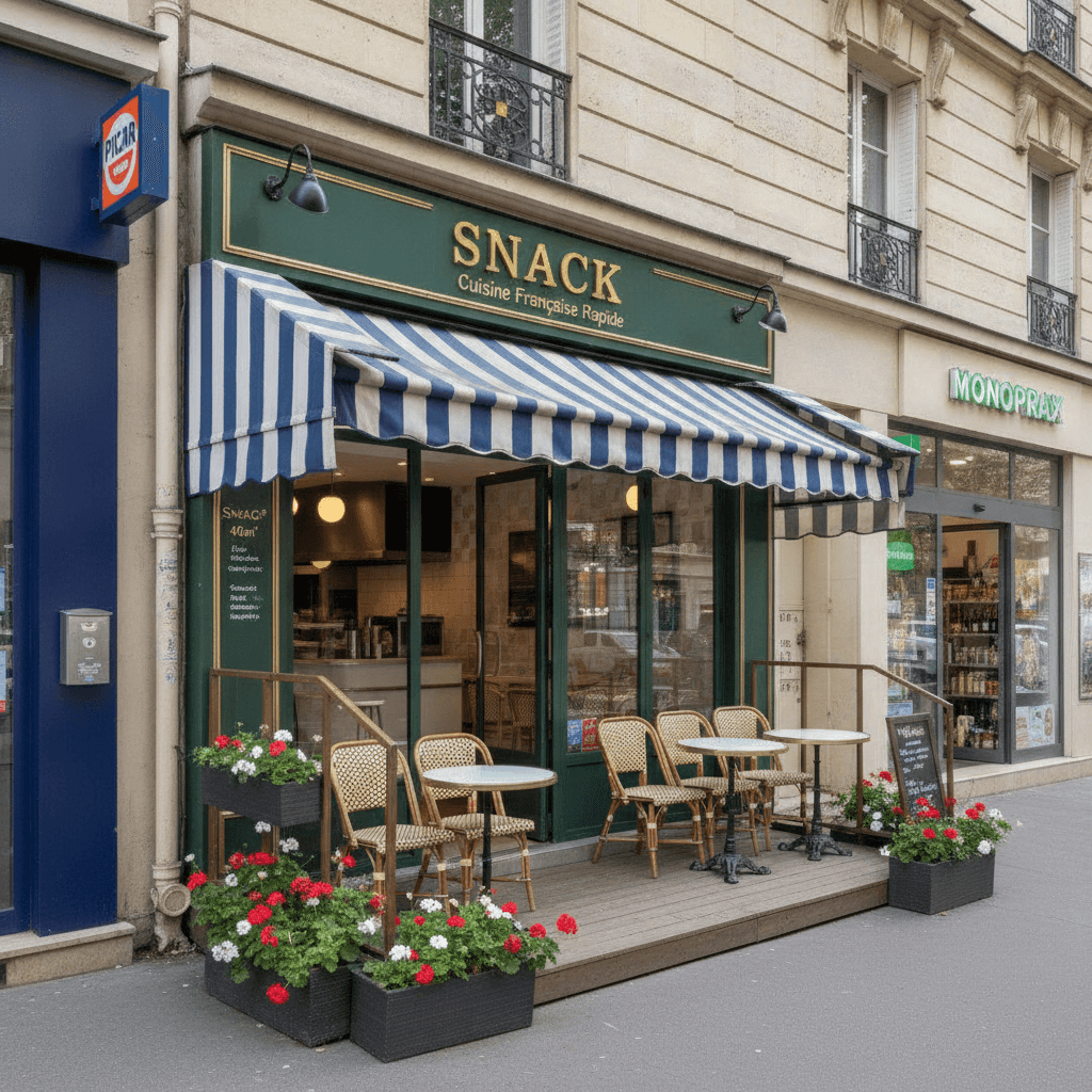 Snack 40m² à Paris