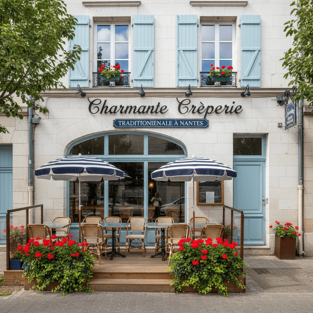 Restaurant à Nantes : terrasse