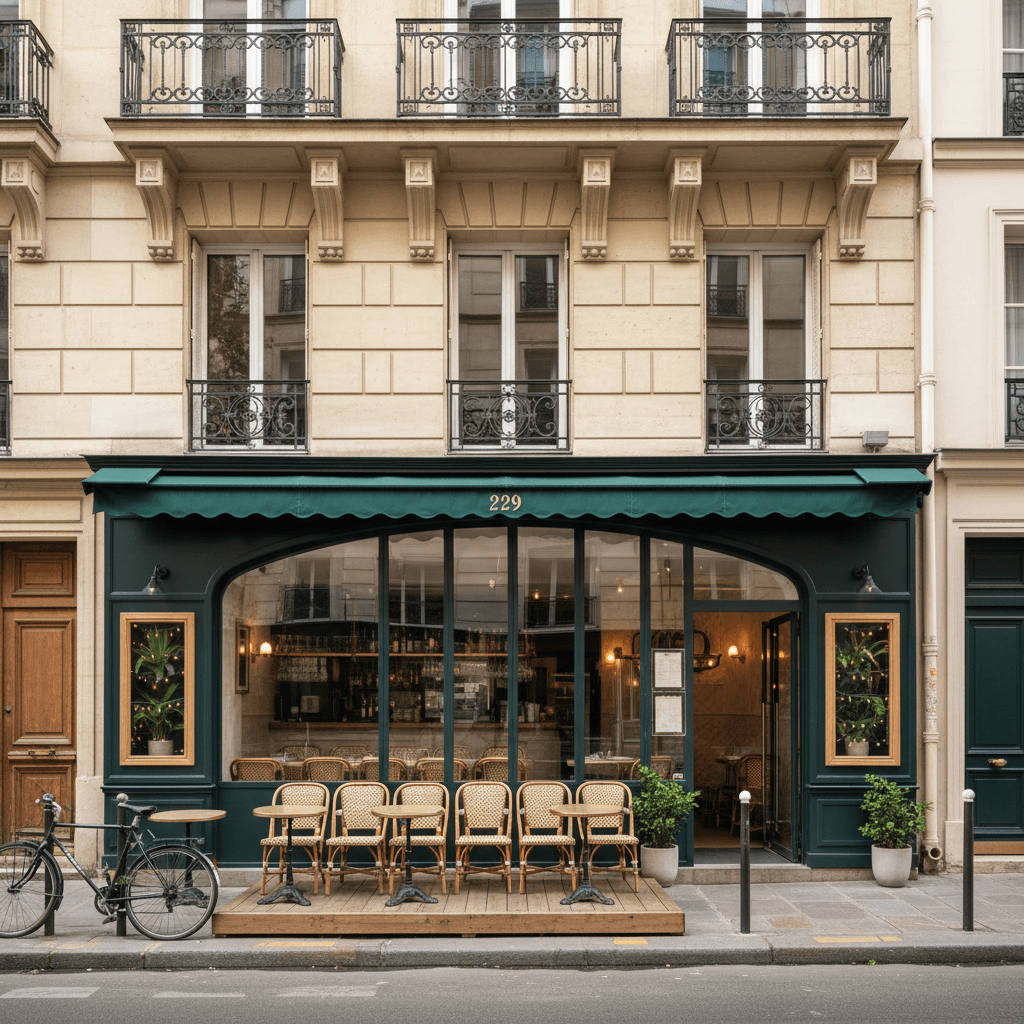 Local commercial rénové au cœur du Sentier