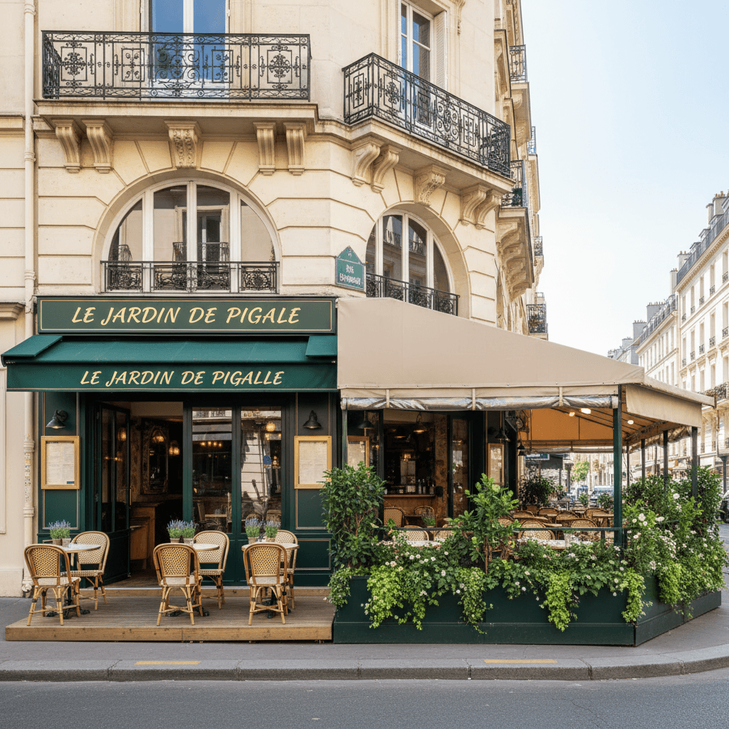 Restaurant avec Terrasse à Pigalle, Paris