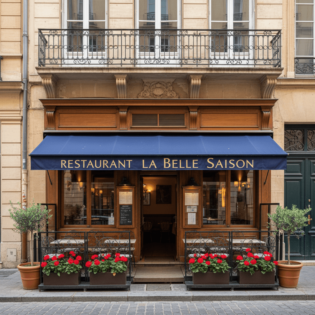 Restaurant 120m² à Lyon : terrasse - extraction