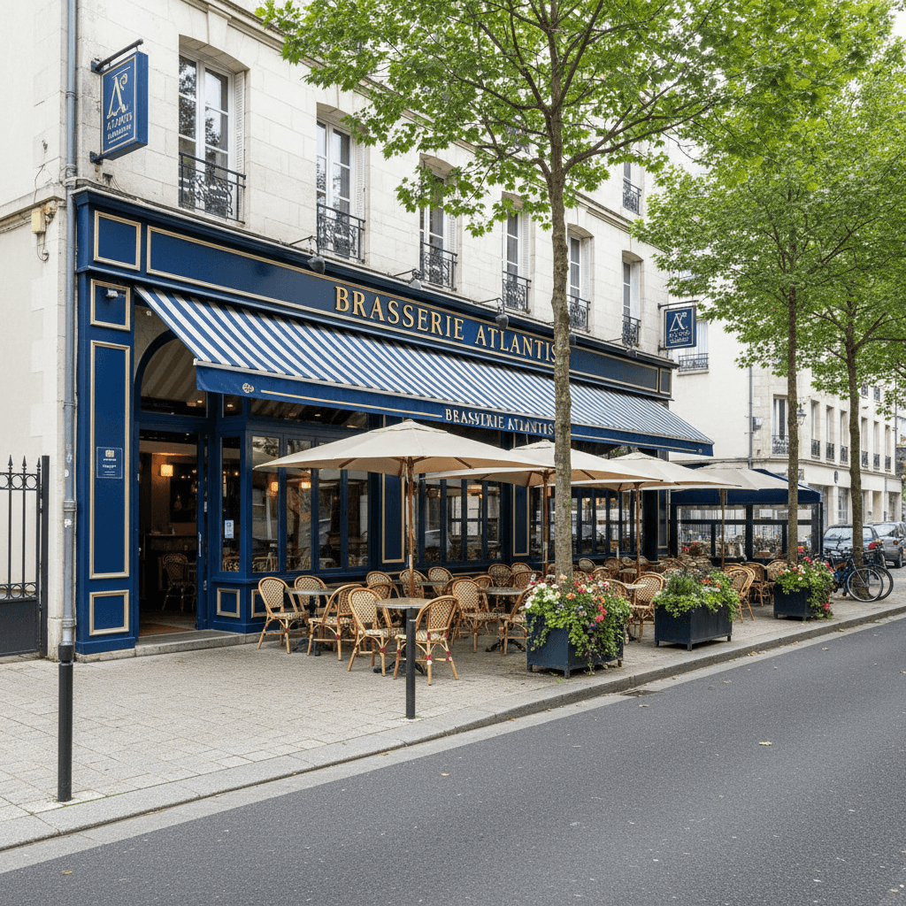 Bar-brasserie à Nantes : terrasse - licence IV