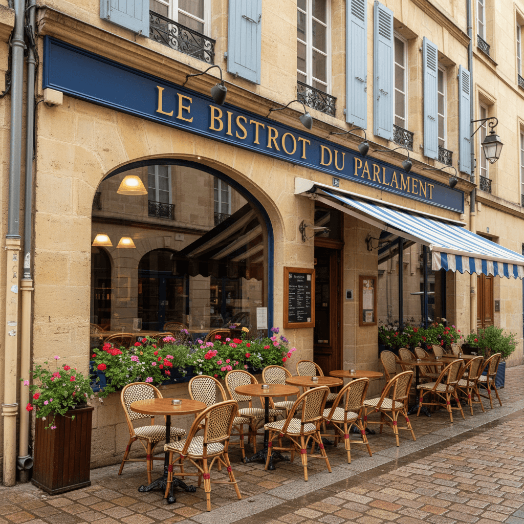 Restaurant 72m² à Bordeaux : terrasse - licence IV