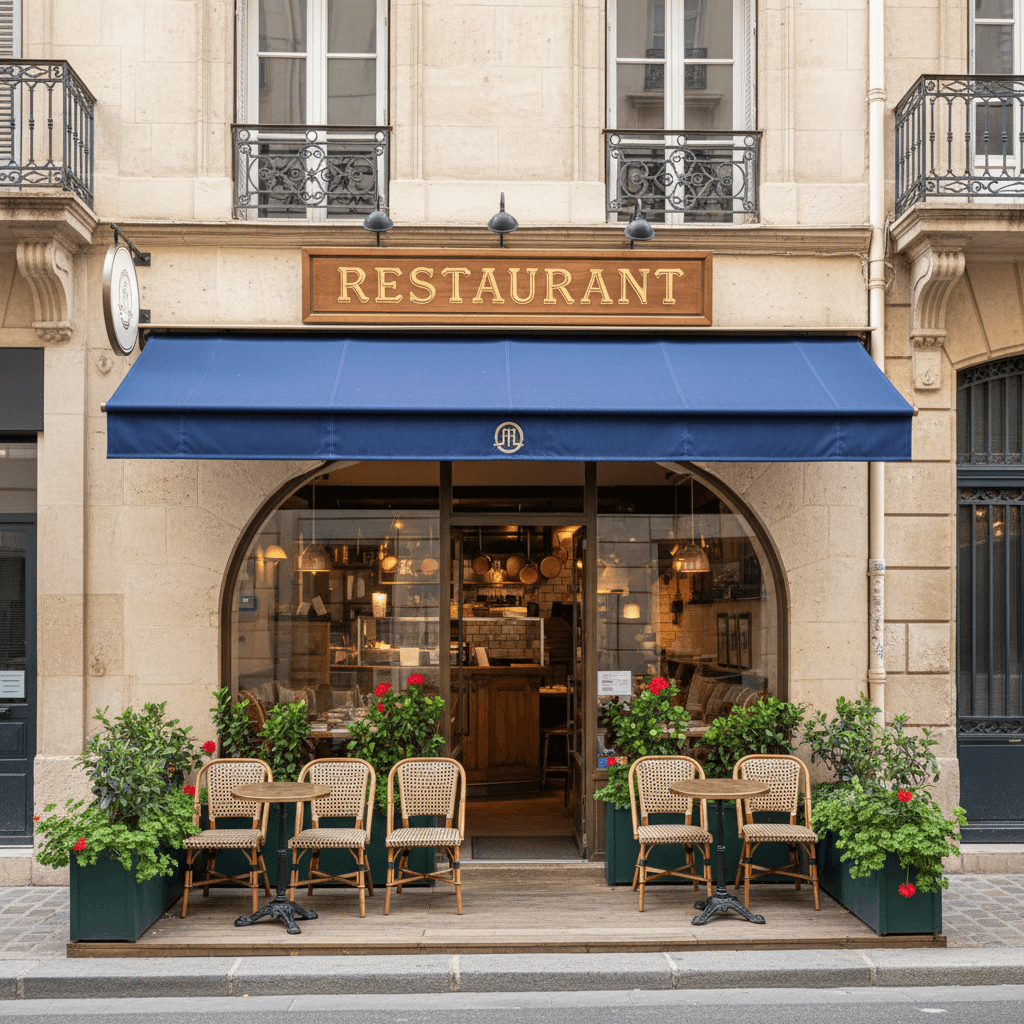 Restaurant 140m² à Marseille : terrasse - licence IV