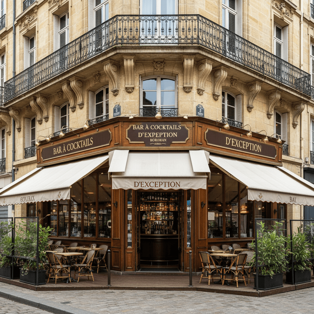 Bar-brasserie à Bordeaux : licence IV