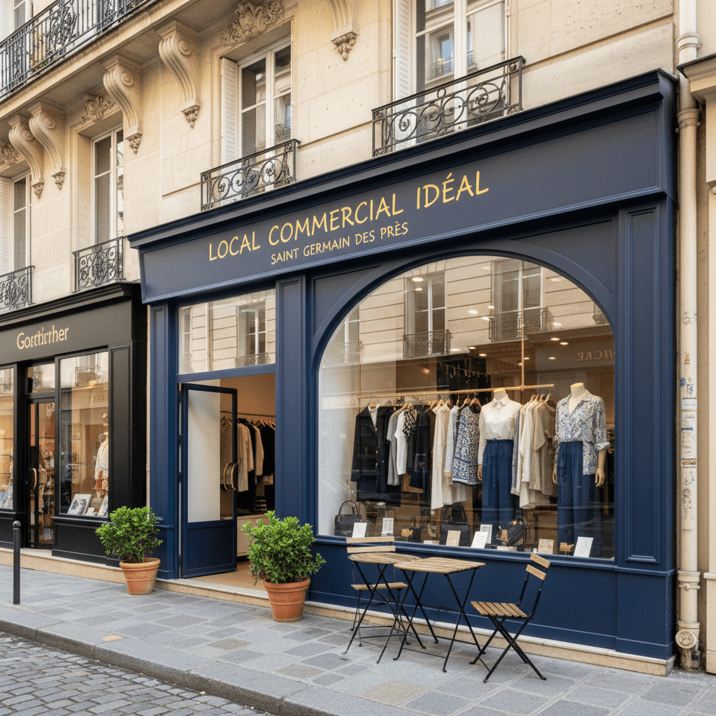 Local Commercial Idéal à Saint Germain des Près