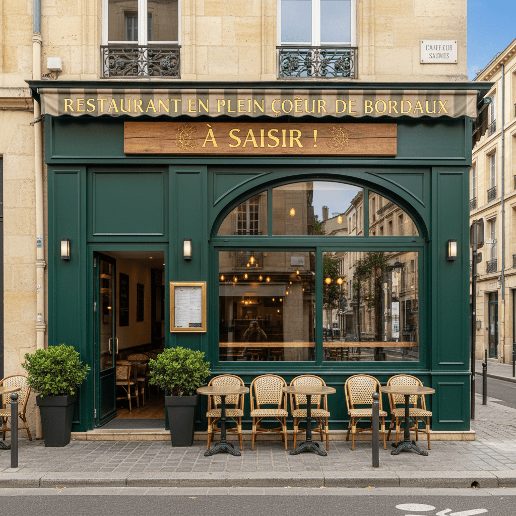 Restaurant à Bordeaux : extraction - cuisine équipée