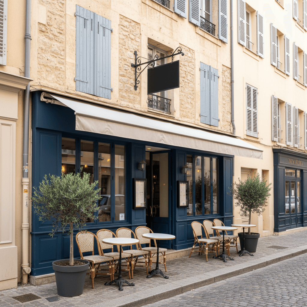 Restaurant 111m² à Nice : extraction