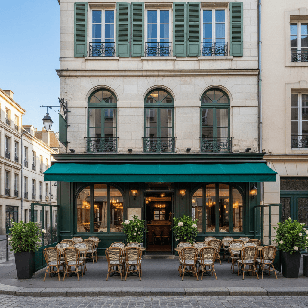 Restaurant 250m² à Grenoble : terrasse - extraction