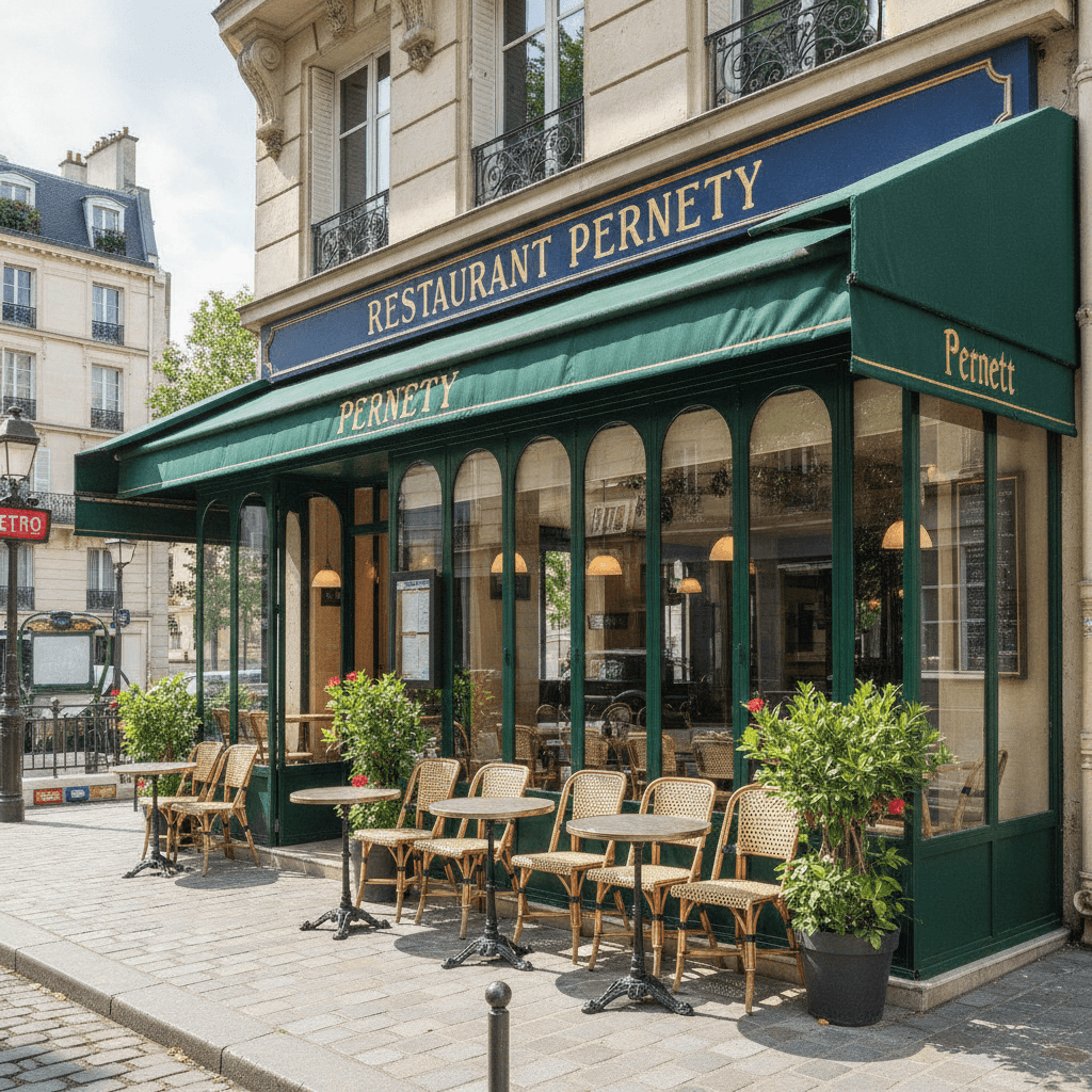 Restaurant 66m² à Paris : extraction