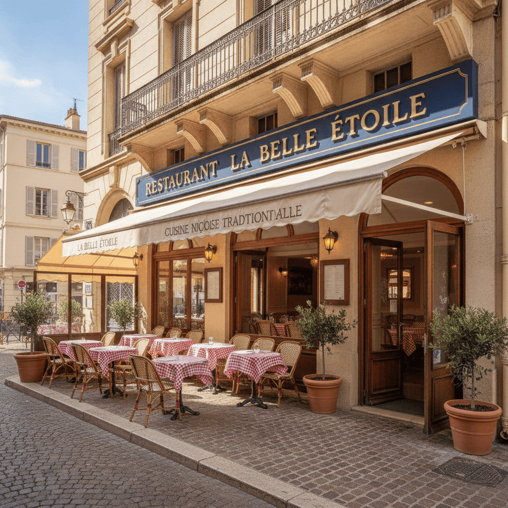 Restaurant 90m² à Nice : cuisine équipée