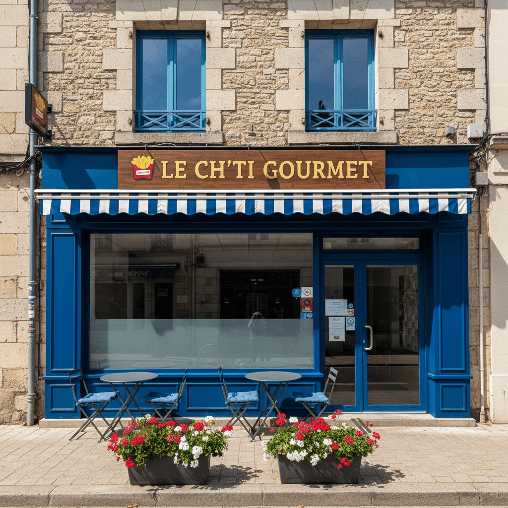 Fast-food 67m² à Sens : terrasse - licence IV