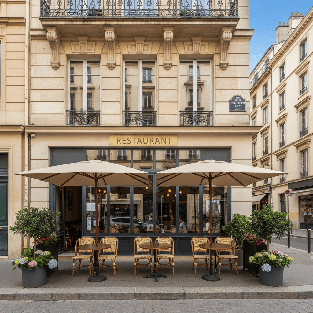 Restaurant 117m² à Lyon : extraction - cuisine équipée