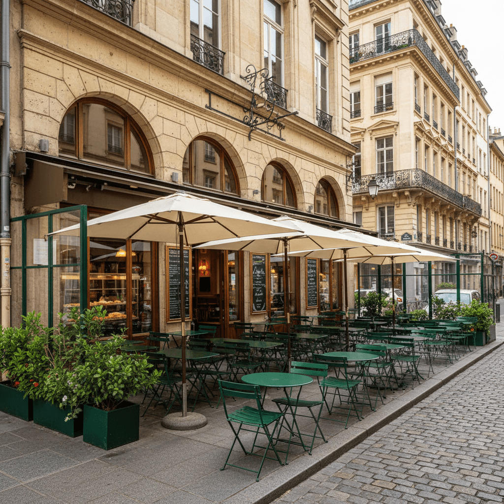 Restaurant 70m² à Lyon : terrasse - licence IV