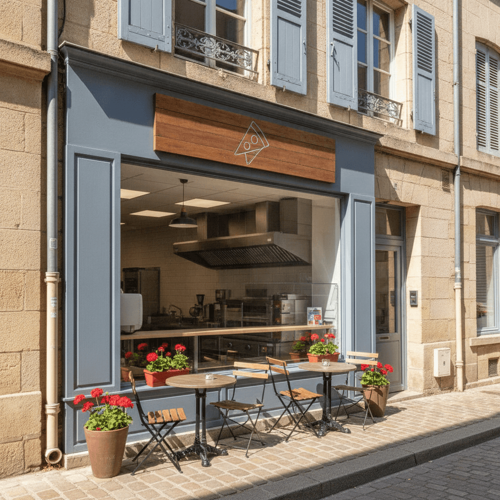 Fast-food à Rennes : cuisine équipée