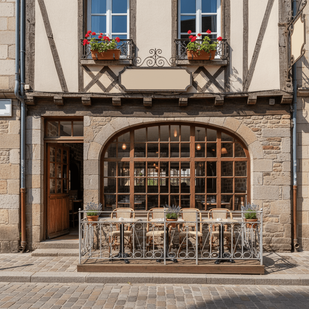 Restaurant à Rennes : terrasse - licence IV