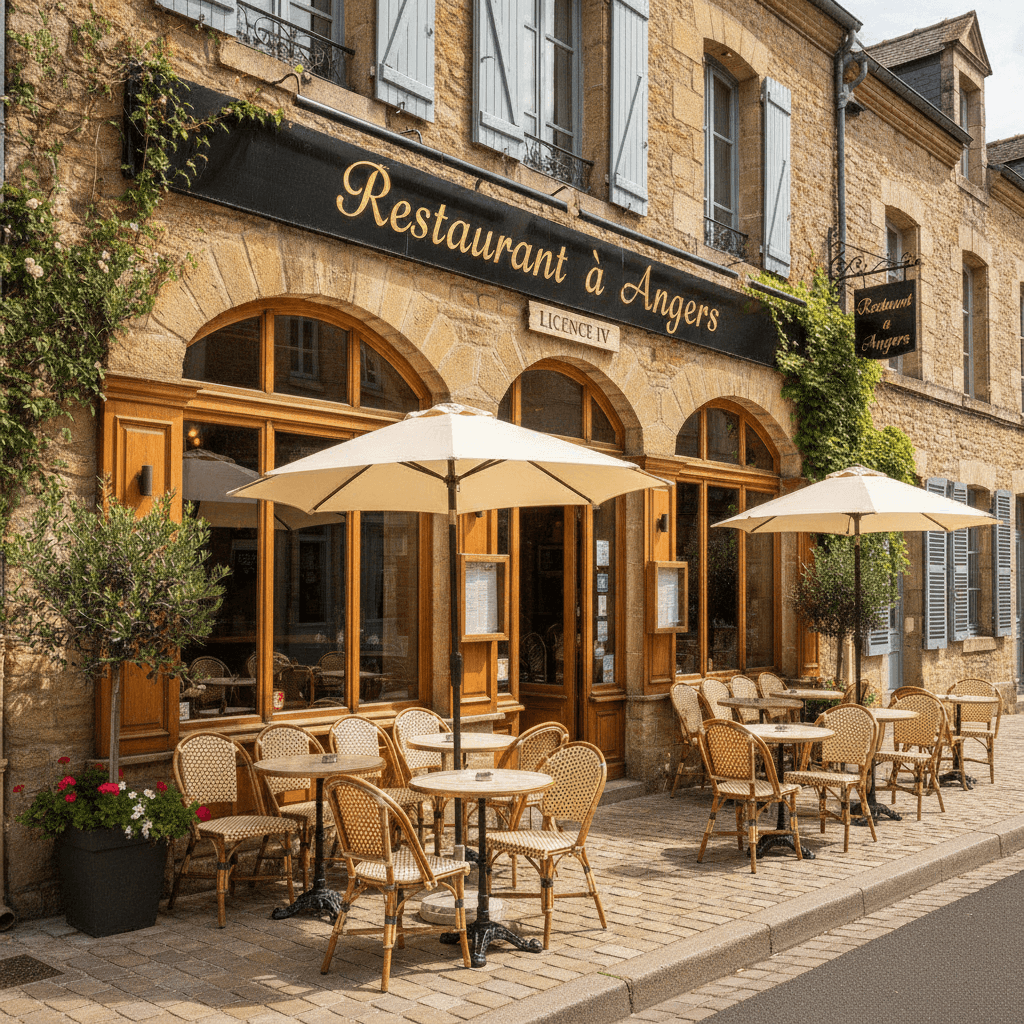 Restaurant à Angers : terrasse - licence IV