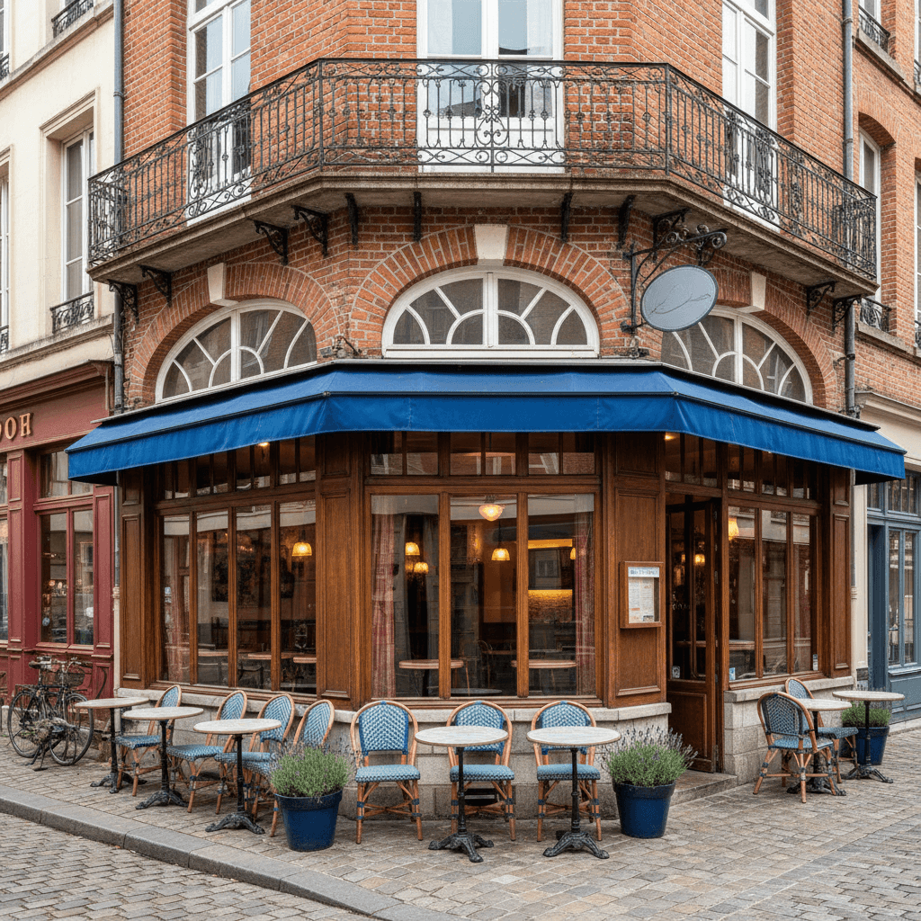 Restaurant 200m² à Lille : terrasse - licence IV