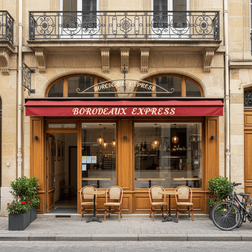 Fast-food 27m² à Bordeaux : extraction - cave/réserve