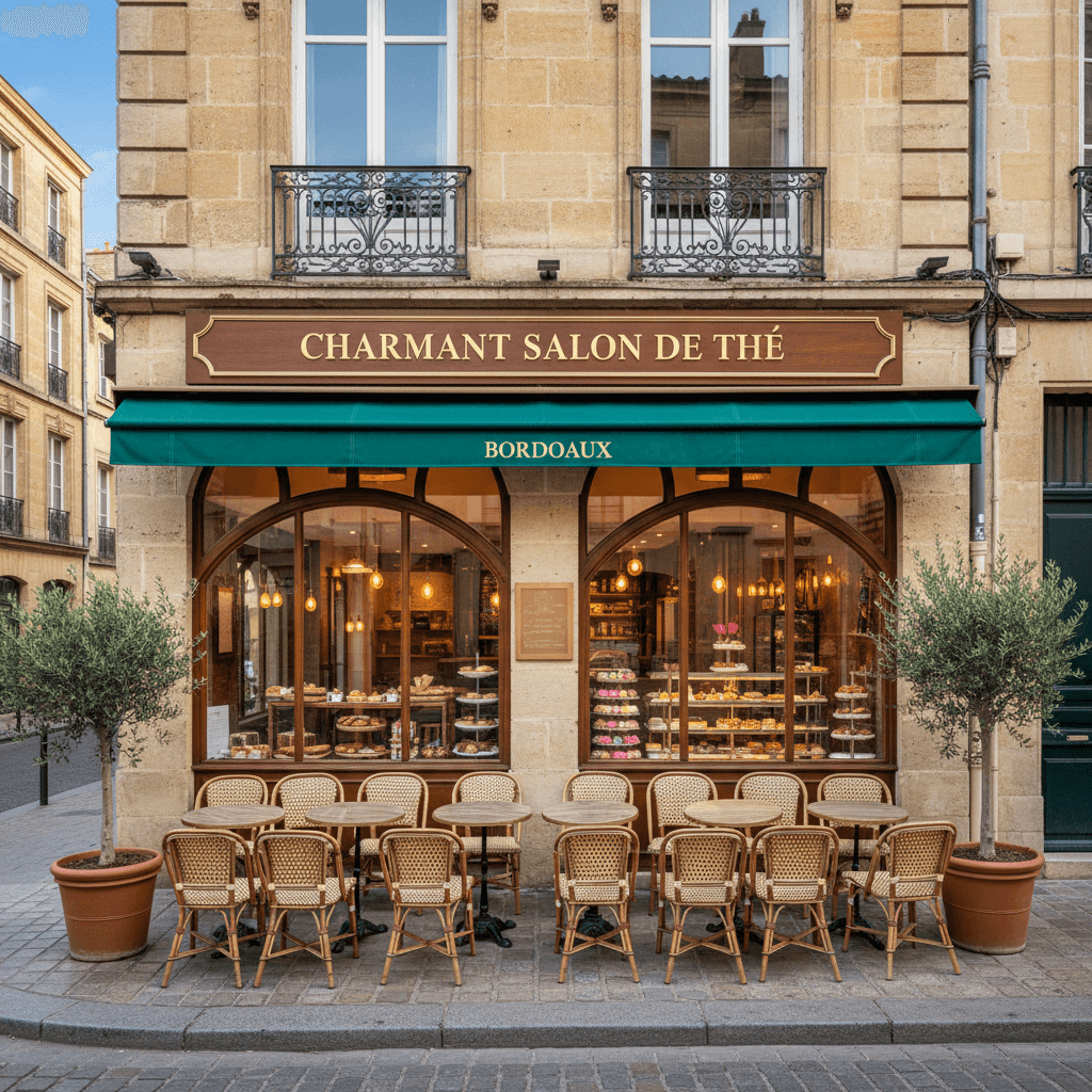 Snack à Bordeaux : terrasse