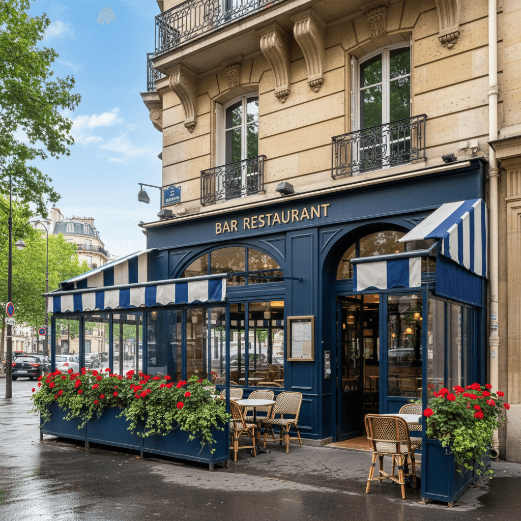 Local Commercial Restauration à Paris - 170 m²