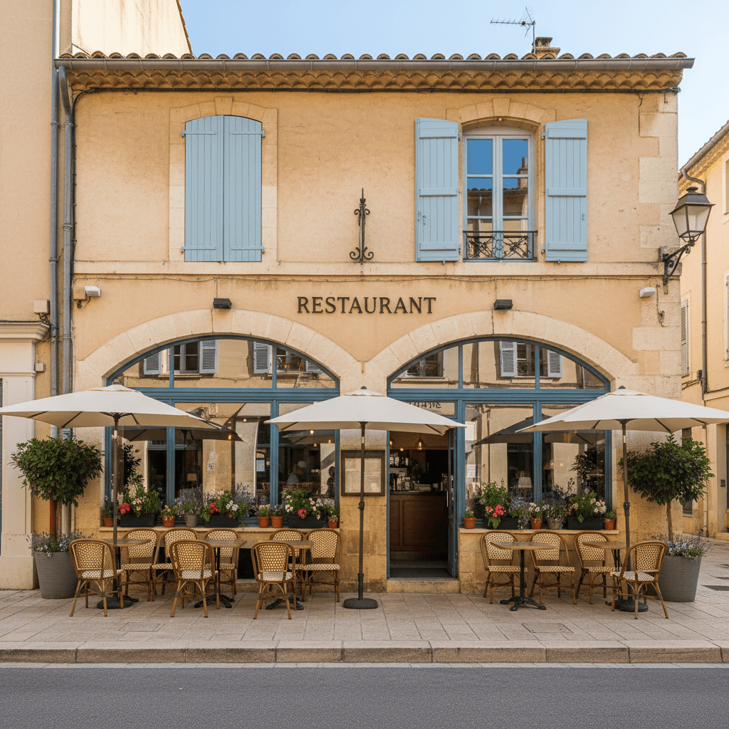 Restaurant 200m² à Aix-En-Provence : terrasse - licence IV