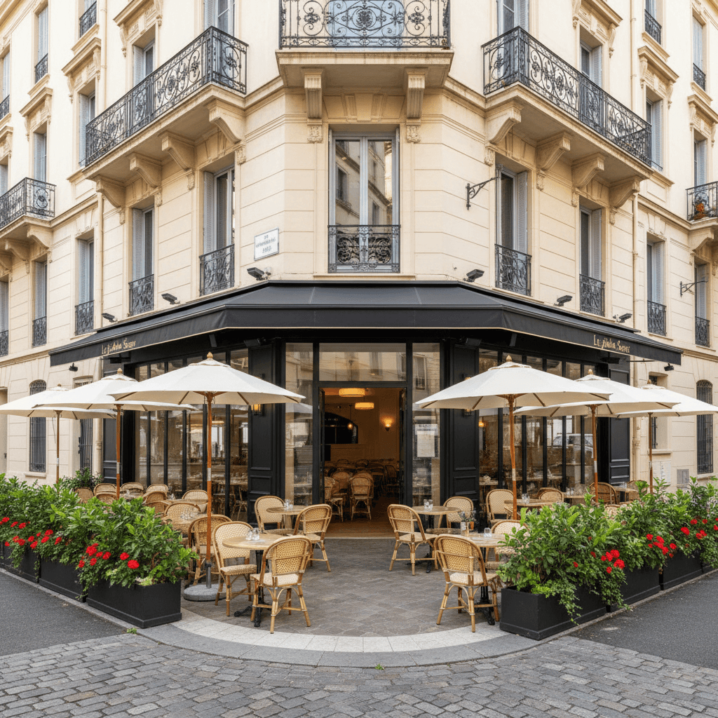 Restaurant 84m² à Nice : terrasse - licence IV