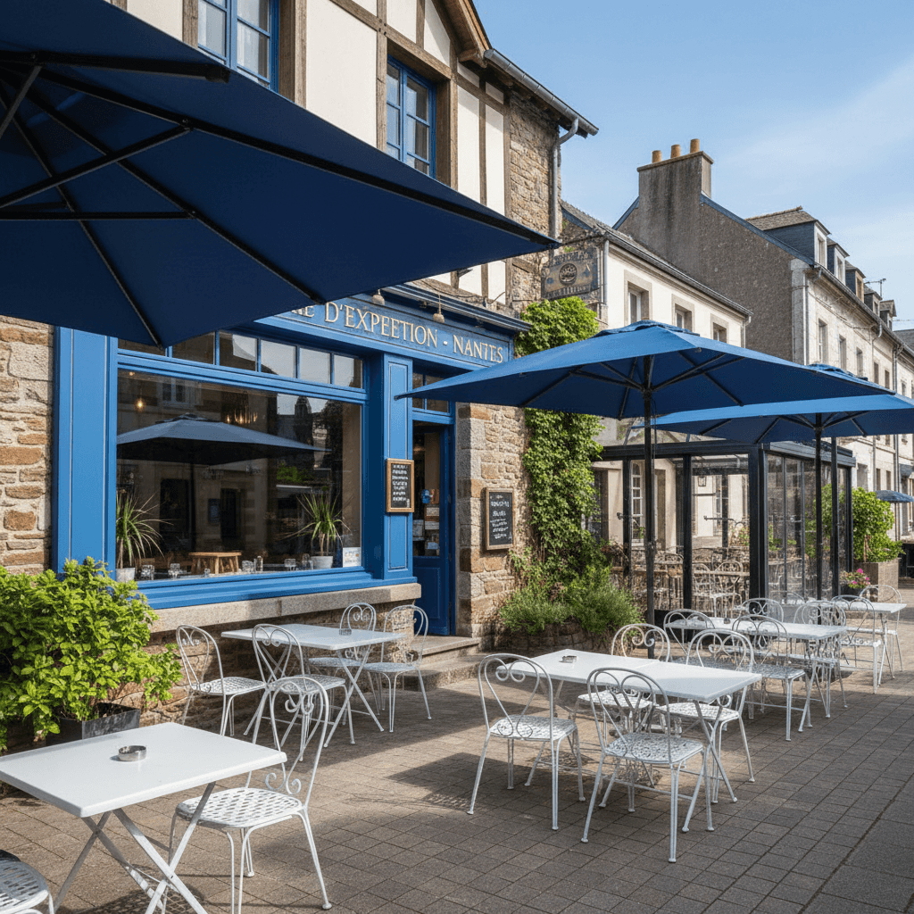 Restaurant 300m² à Nantes : terrasse