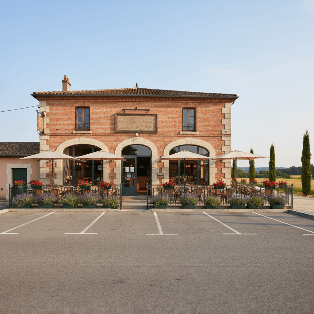 Restaurant 170m² à Toulouse : terrasse - licence IV