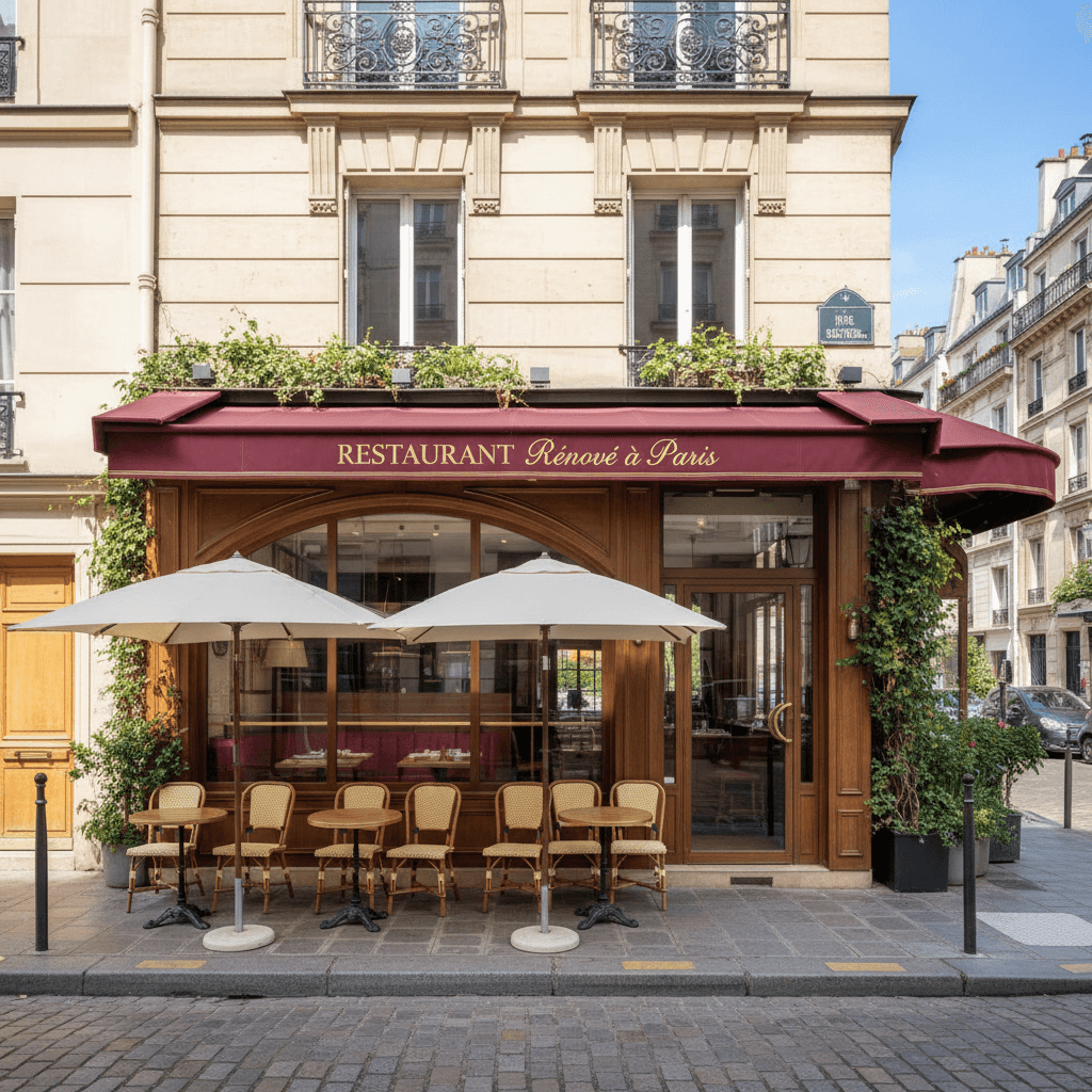 Restaurant Rénové à Paris - 63 m² Idéal Restauration