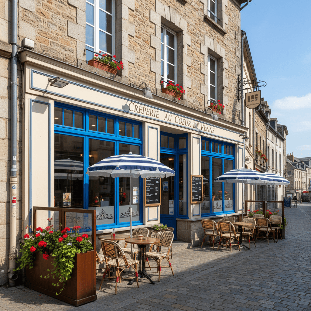 Restaurant à Rennes : terrasse