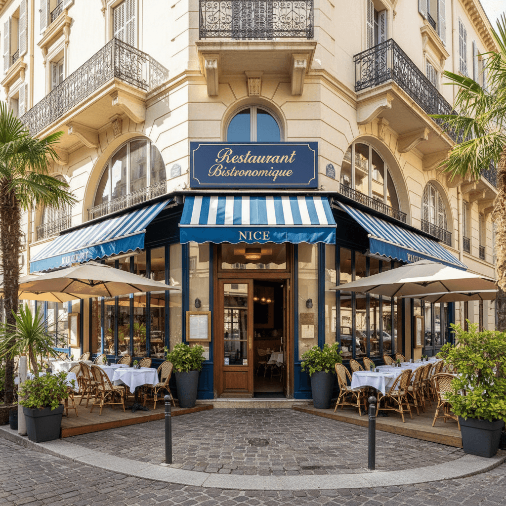 Restaurant 60m² à Nice : terrasse - licence IV