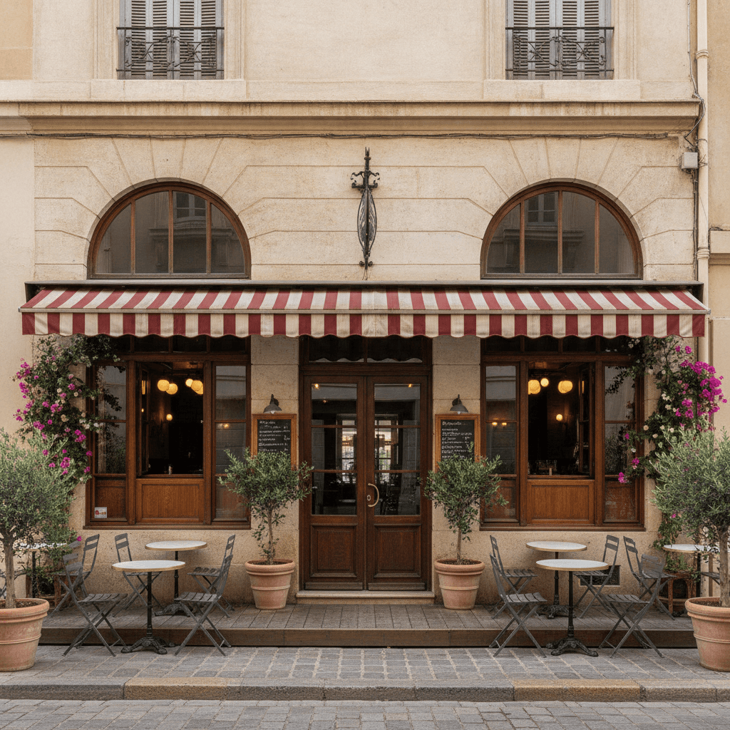 Bar-brasserie 120m² à Marseille : terrasse - licence IV