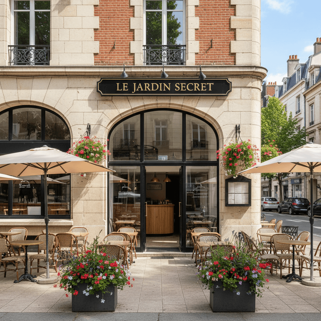 Restaurant 90m² à Le Havre : terrasse - extraction